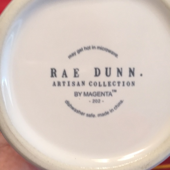 RAE DUNN ☕️ set of 2 “CAFFEINE” mugs - Picture 7 of 7